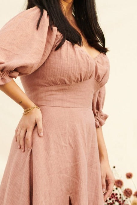 honeysuckle dress front view