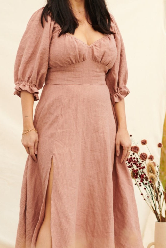 honeysuckle dress front view