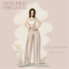 lilly pilly pants sketch